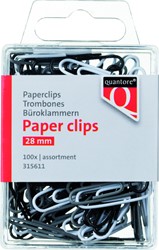 Quantore paperclips assorti