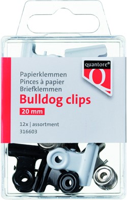 Quantore papierklem bulldog