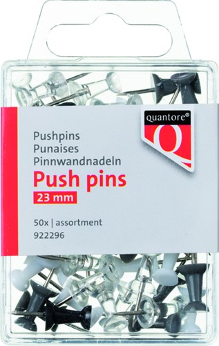 Push pins Quantore ds/50 assorti
