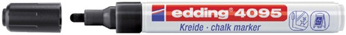 Krijtstift Edding 4095 rond zwart