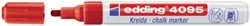 Krijtstift Edding 4095 rond rood