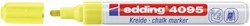 Krijtstift Edding 4095 rond neon geel