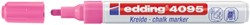 Krijtstift Edding 4095 rond neon roze