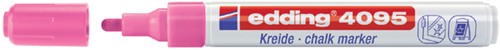 Krijtstift Edding 4095 rond neon roze