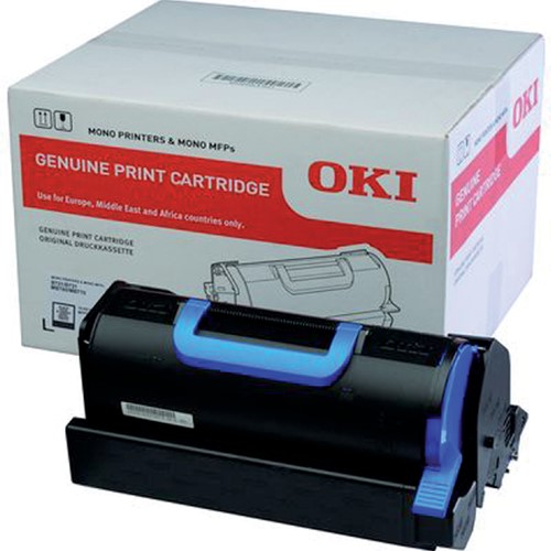 Tonercartridge Oki 45488802 18K zwart