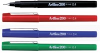 Fineliner Artline 200 rond 0.4mm rood-2