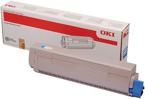 Toner Oki 45862839 7.3K cyaan