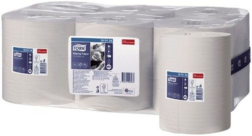 Poetsrol Tork M2 multirol 1-laag Advanced 100134 ds/6rol-2