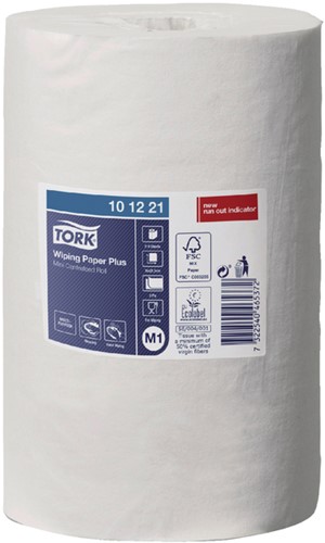 Poetsrol Tork M1 multirol 2-laag Advanced Wiper 420 101221 ds/11