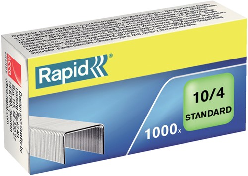 Nietjes Rapid Nr10 gegalvaniseerd standaard ds/1000