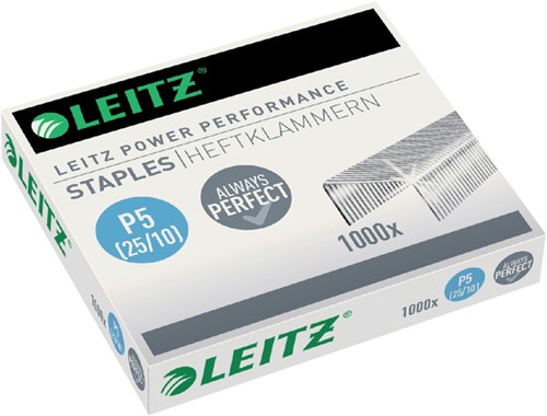 Nietjes 25/10 Leitz verzinkt ds/1000