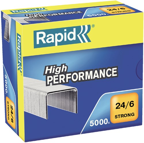 Nietjes 24/6 Rapid gegalvaniseerd strong ds/5000