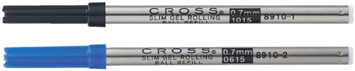 Rollerpenvulling Cross Slim blauw-3