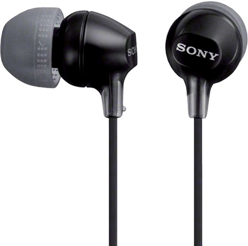 Oordopjes Sony EX15LP zwart 
