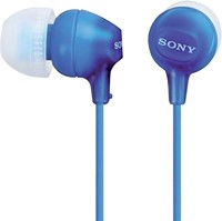 Oordopjes Sony EX15LP blauw