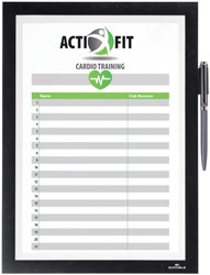 Duraframe Durable Note A4 zwart