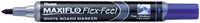 Viltstift Pentel Maxiflo Flex-Feel MWL5SBF whiteboard blauw