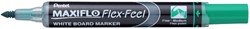 Viltstift Pentel Maxiflo Flex-Feel MWL5SBF whiteboard groen