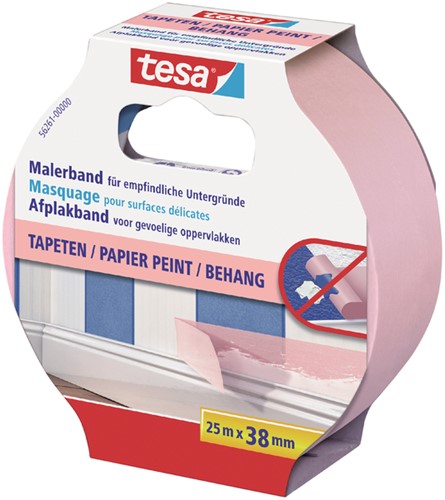 Afplaktape 38mmx25m Tesa precision sensitive