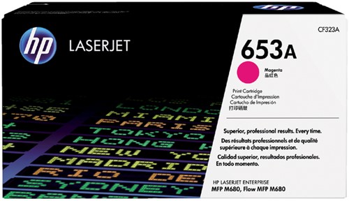 Tonercartridge HPCF323A (653A) 16.5K magenta