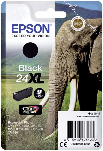 Inktcartridge Epson T2431 24XL zwart