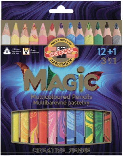 Kleurpotlood Koh-I-Noor magic +blender ds/12