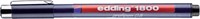 Fineliner edding 1800 assorti 0.1-0.3-0.5mm zwart-1