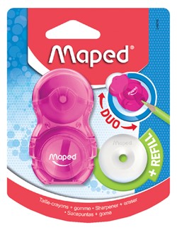 Maped gum/ puntenslijper Loopy