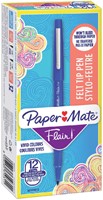 Fineliner Paper Mate nylon blauw-3