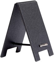 Krijtbord Securit mini tafel set 5 stuks zwart