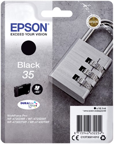 Inktcartridge Epson T3581 35 zwart