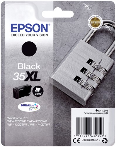 Inktcartridge Epson T3591 35XL zwart HC