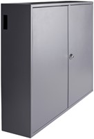 Sleutelkast Pavo XL 300 haken 720x540x140mm donkergrijs-1