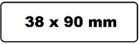 Etiket Brother  38x90mm adres rol/400  DK-11208 Quantore-2