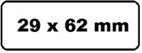 Etiket Brother  29x62mm adres rol/800  DK-11209 Quantore-2