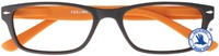 Leesbril +1.50 Feeling bruin-oranje-2