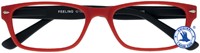 Leesbril +2.00 Feeling rood-zwart-2