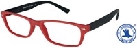 Leesbril +2.00 Feeling rood-zwart