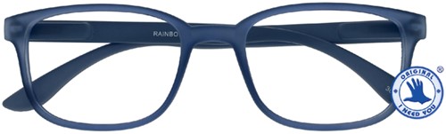Leesbril +2.50 regenboog blauw-2