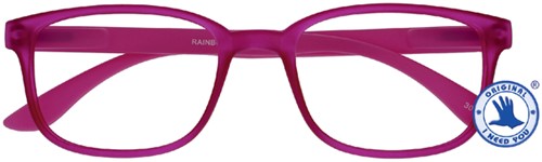 Leesbril X +1.00 Regenboog Roze-2