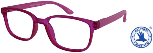 Leesbril X +1.00 Regenboog Roze