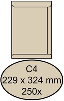 Enveloppen akte 229x324mm Quantore creme ds/250