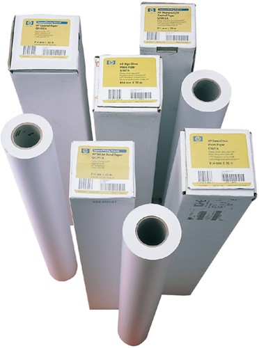 Plotterpapier 1067mmx45,7m 90gr. coated HP C6567B