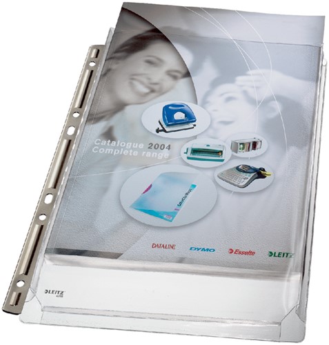 Showtas Leitz extra sterk met expansieplooi A4 PVC pk/3