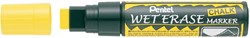 Krijtstift Pentel SMW56 erase blok 4-12mm geel