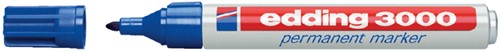 Viltstift edding 3000 rond blauw 1.5-3mm pk/5-2