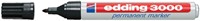 Viltstift edding 3000 rond zwart 1.5-3mm blister pk/4-2