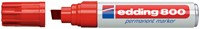 Viltstift Edding 800 rood