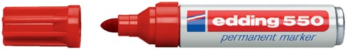 Viltstift Edding 550 rood