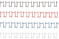 GBC draadkamruggen 21-rings
